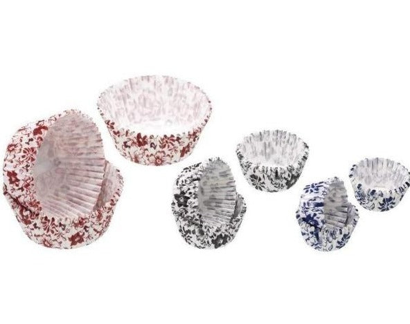 Patterned Cupcake Cases, Assorted Sizes, 75 Cases