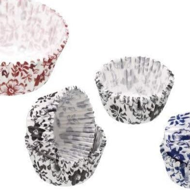 Patterned Cupcake Cases, Assorted Sizes, 75 Cases