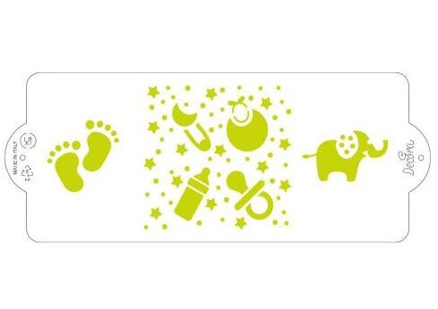 Decora Cake Stencil, Baby