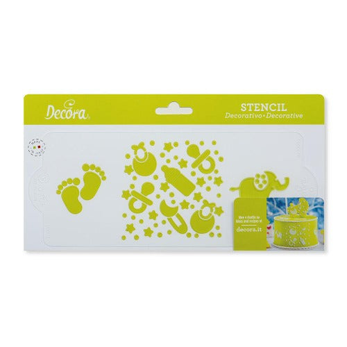 Decora Cake Stencil, Baby