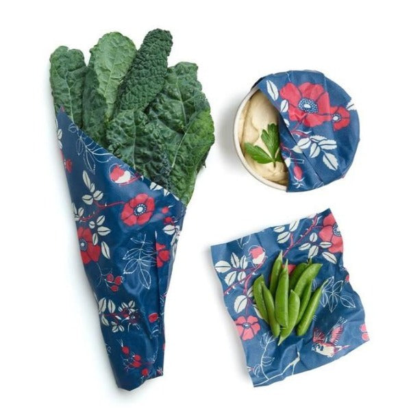 Botanic Assorted Beeswrap, Set Of 3 (ed89)