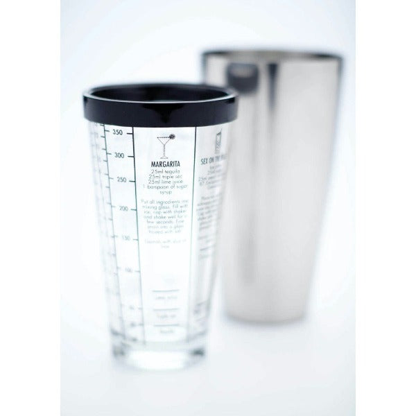 Traditional Boston Cocktail Shaker, 400ml