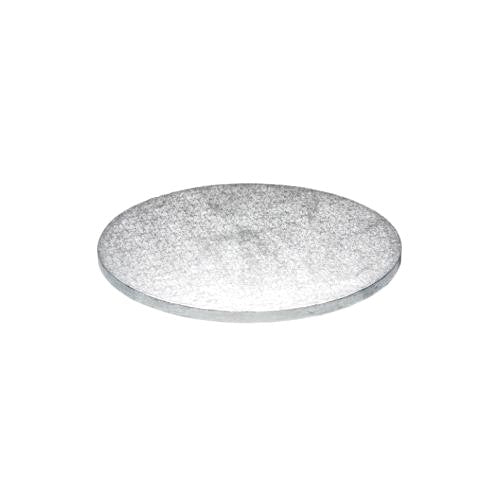 Round Cake Board, Deep, 8", Silver (C520)