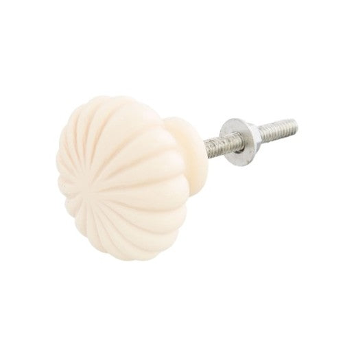 cream door knob