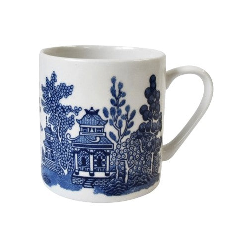 Churchill Blue Willow Pattern Mug