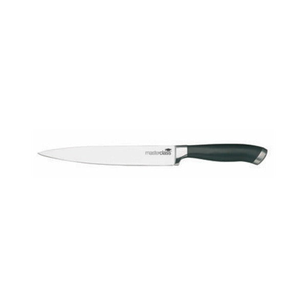 Kitchencraft Trojan 5 Piece Knife Set & Stainless Steel Block