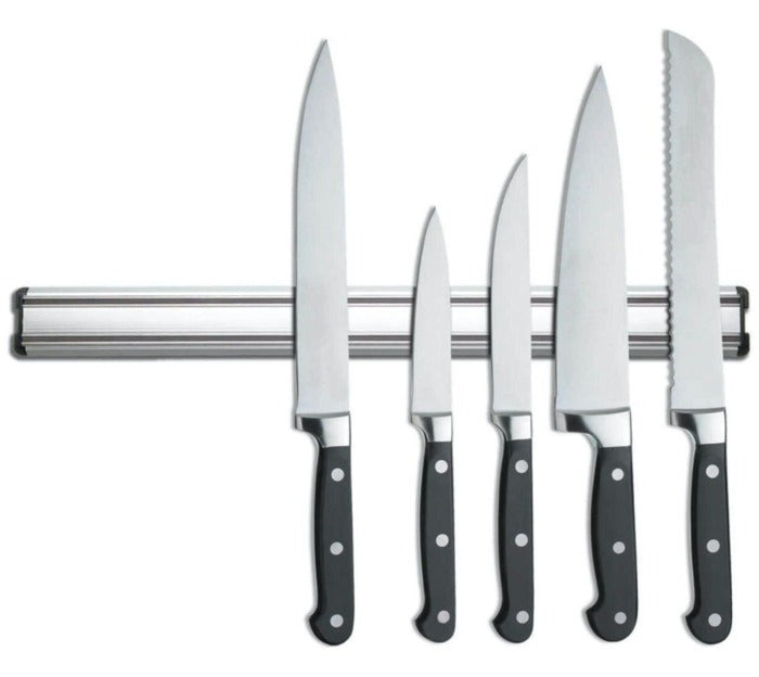 Deluxe Cast Magnetic Knife Rack, 45cm