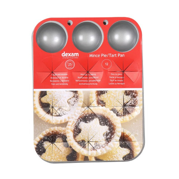 Dexam Non-Stick 12 Cup Mince Pie Tin
