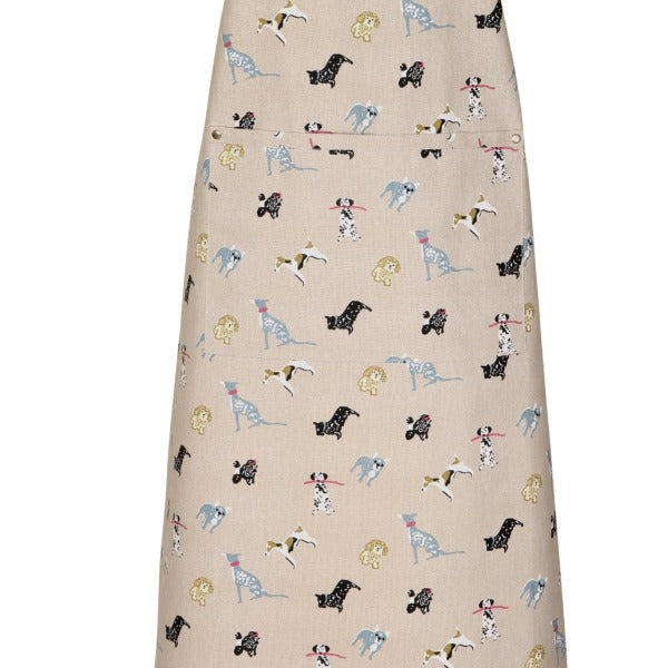 Woof Cotton Adult Apron, Dog