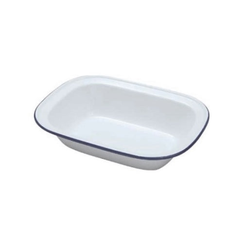 Falcon Enamel Oblong Pie Dish, 20cm