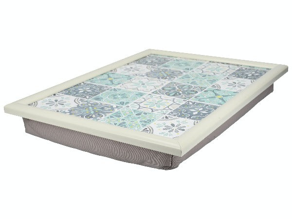 Premium Cushioned Lap Tray, Exotic Tile (k08M)