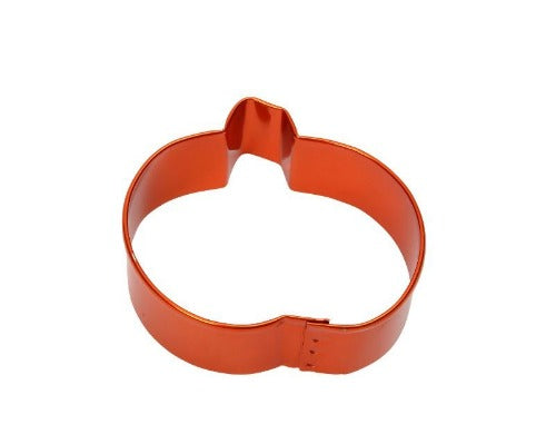 Orange Pumpkin Cookie Cutter, 7.5cm (D247)