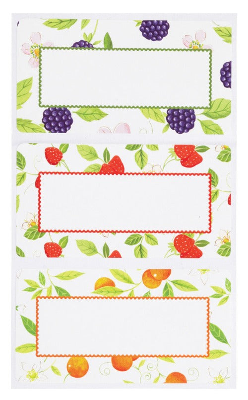 Self-Adhesive Jam Jar Labels, Pack Of 100