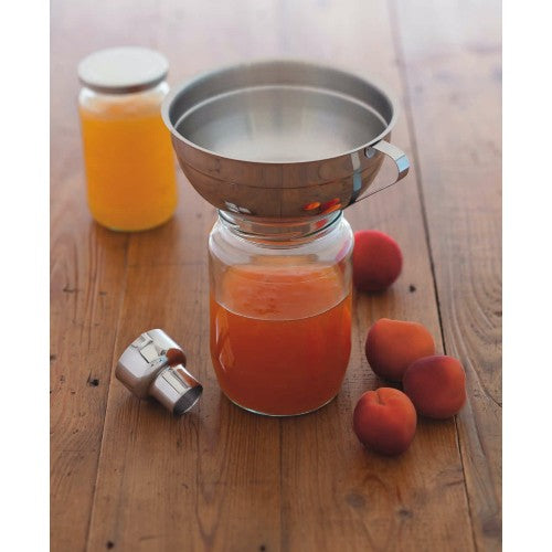 adjustable stainless steel funnel