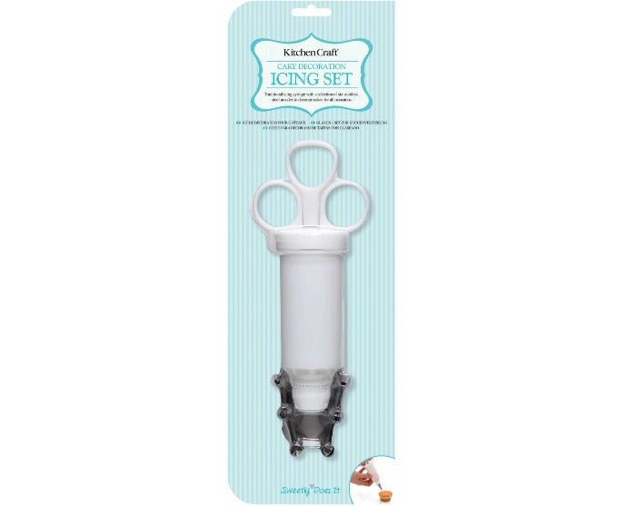 Kitchencraft Icing Syringe with 6 Nozzles
