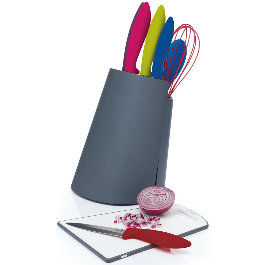 Kitchencraft 6 Piece Knife & Chopping Board Set