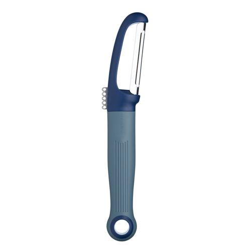 kitchencraft navy peeler and zester