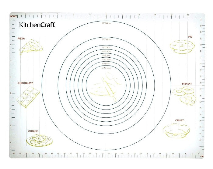 Kitchencraft Non-Stick Flexible Pastry Mat, 61cm (k72h)