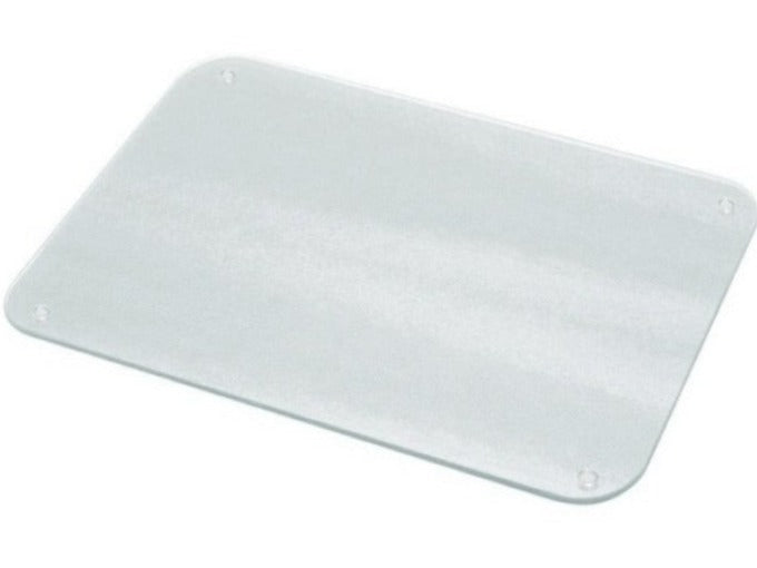 Glass Worktop Saver, Clear Textured, Large, 50cm x 40cm