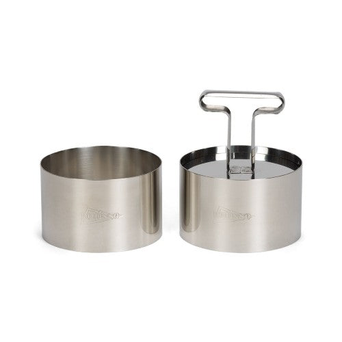 Stainless Steel Cooking Ring Set, 9cm