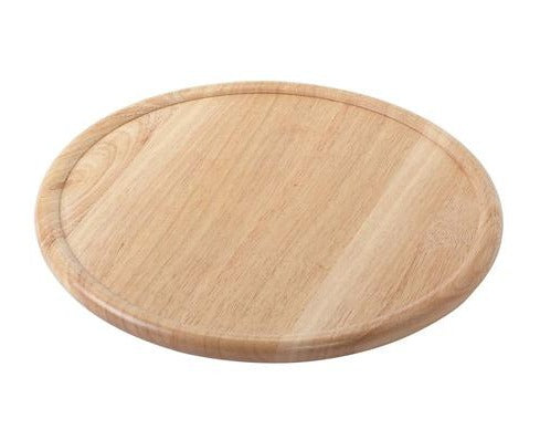 Wooden Lazy Susan Rotating Platter, 36cm