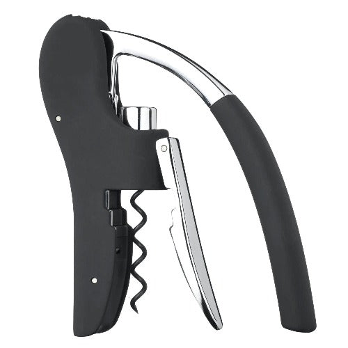 Lever-Arm Power Arc Corkscrew With Foil Cutter