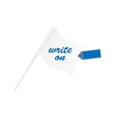 Writable Food Flag Picks, Pack of 12