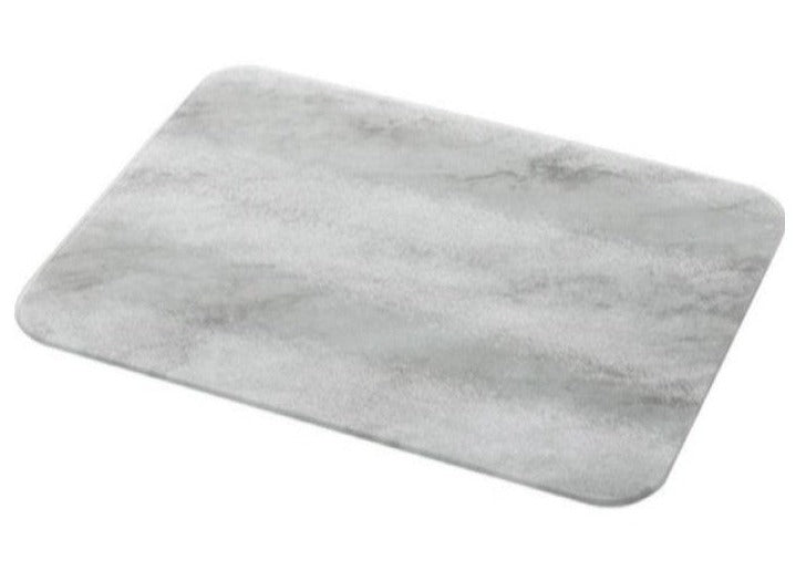 Glass Worktop Saver, Marble, Large, 50cm x 40cm