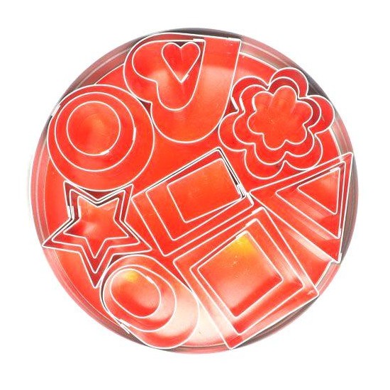 Mini Cookie Cutter Assortment, Set Of 24