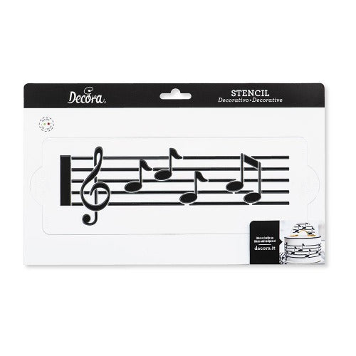 Decora Cake Stencil, Music