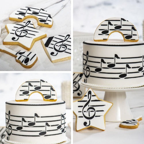 Decora Cake Stencil, Music