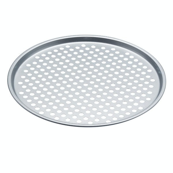 KitchenCraft Non-Stick Pizza & Chip Crisper Tray, 33cm