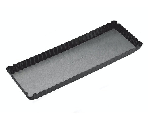 Masterclass Non-Stick Rectangular Tart Tin, 36cm x 13cm (k36j)