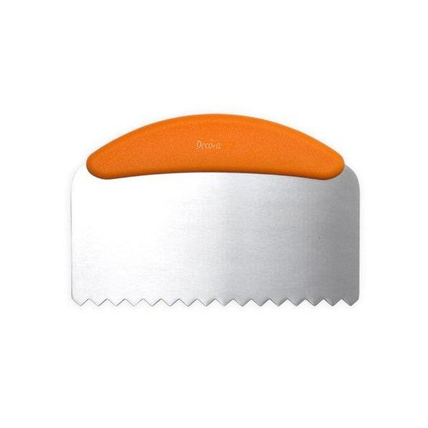 Decora Patterned Wavy Spatula & Scraper, 22cm