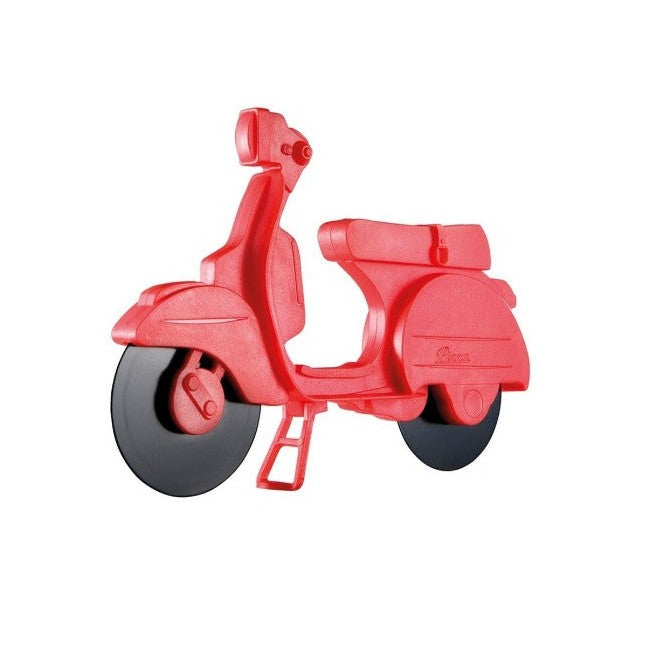 Scooter Pizza Cutter, Red