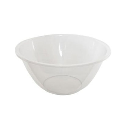 Whitefurze Plastic Mixing Bowl, 25cm/10"