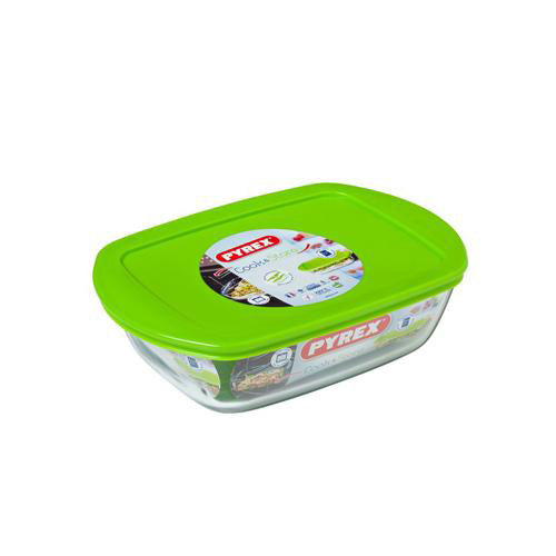 Pyrex Storage Dish Rectangular with Lid 11 Cup - 1 ea