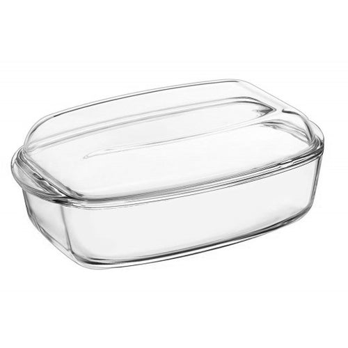 Pyrex Large Rectangular Casserole & Lid, 6.5 Litre