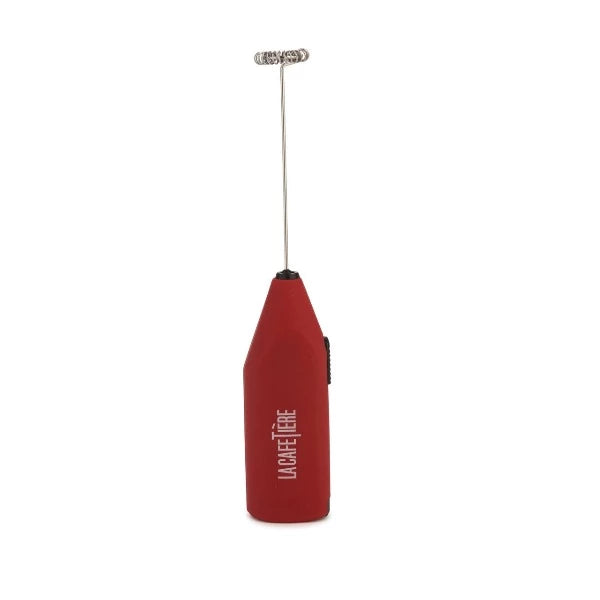 La Cafetière Drinks & Milk Frother Whisk, Red