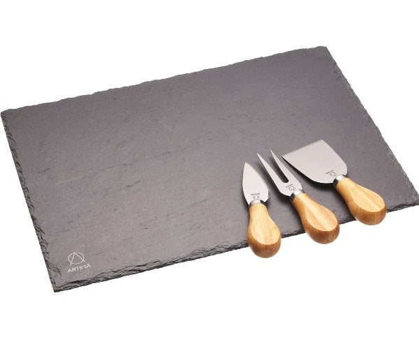 Artesà Cheese Board & Knife Set, 35cm