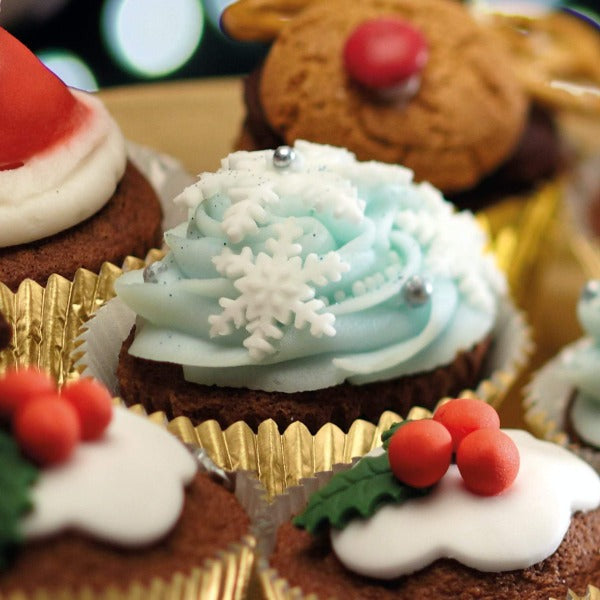 Kitchencraft Snowflake Plunger Cutters, Set Of 3