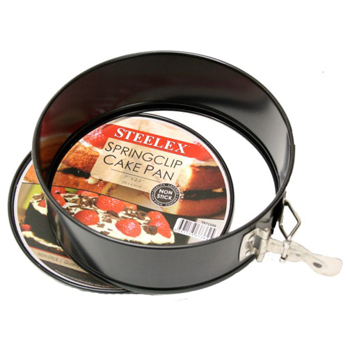 Steelex Non-Stick Springform Cake Tin, 24cm