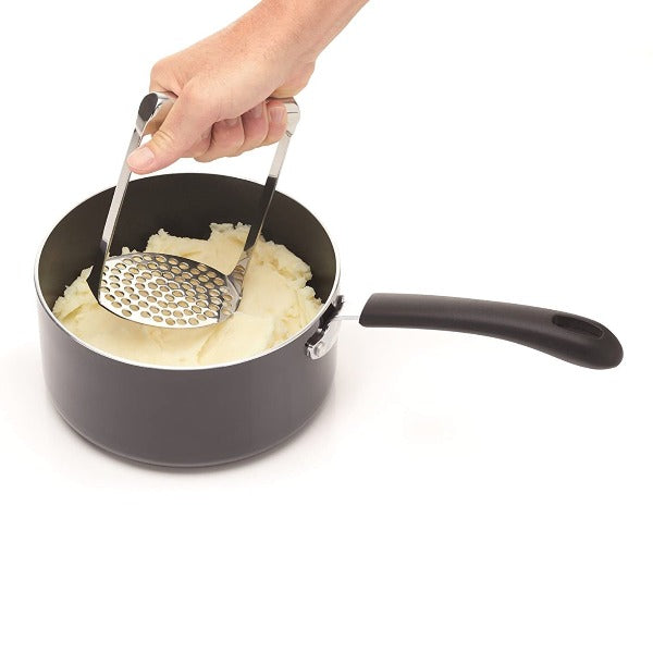 Kitchencraft Stainless Steel Potato Masher (K70F)