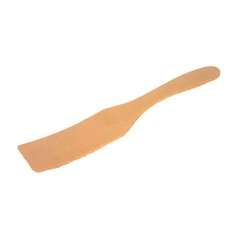 Dexam Wooden Curved Thin Spatula, 27cm