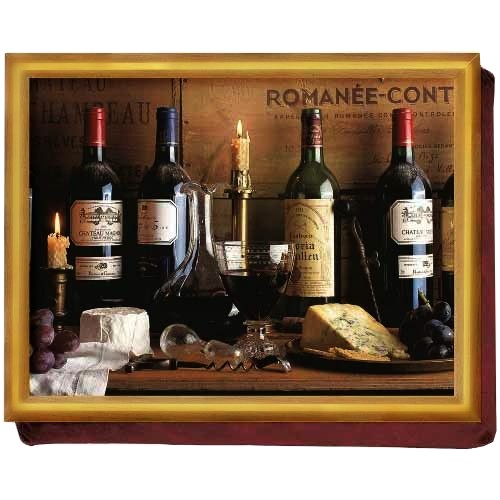 Premium Cushioned Lap Tray, Vintage Wine (k68m)