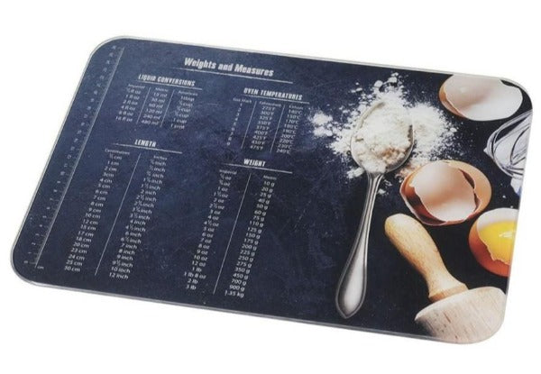Glass Worktop Saver, Weigh & Measure, Large, 50cm x 40cm