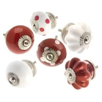 Drawer Knobs, Set Of 6, 40mm 🔴 1 In Stock