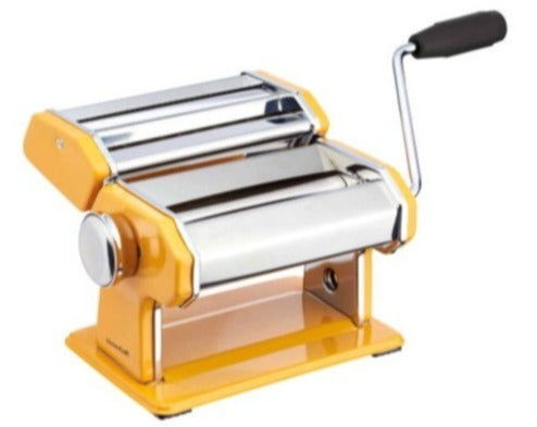 Stainless Steel Italian Pasta Maker, Yellow