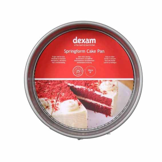 Dexam Non-Stick Round Springform Cake Tin, 20cm (D531)