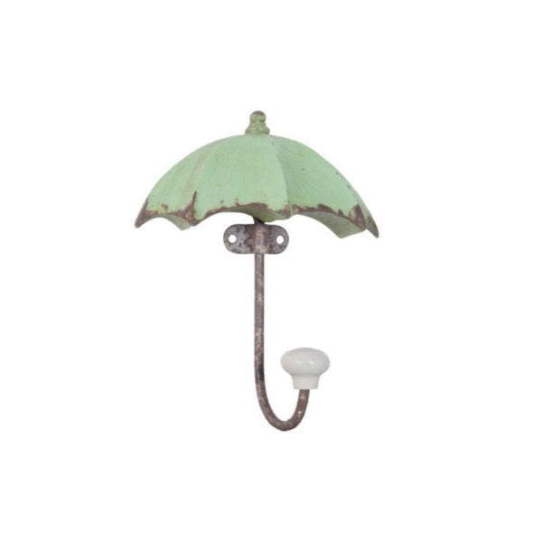 Umbrella Shaped Coat Hook, Green (135a)